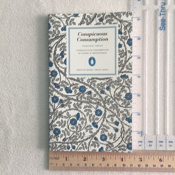Like New “Conspicuous Consumption” Softcover Book - Picture 15 of 15